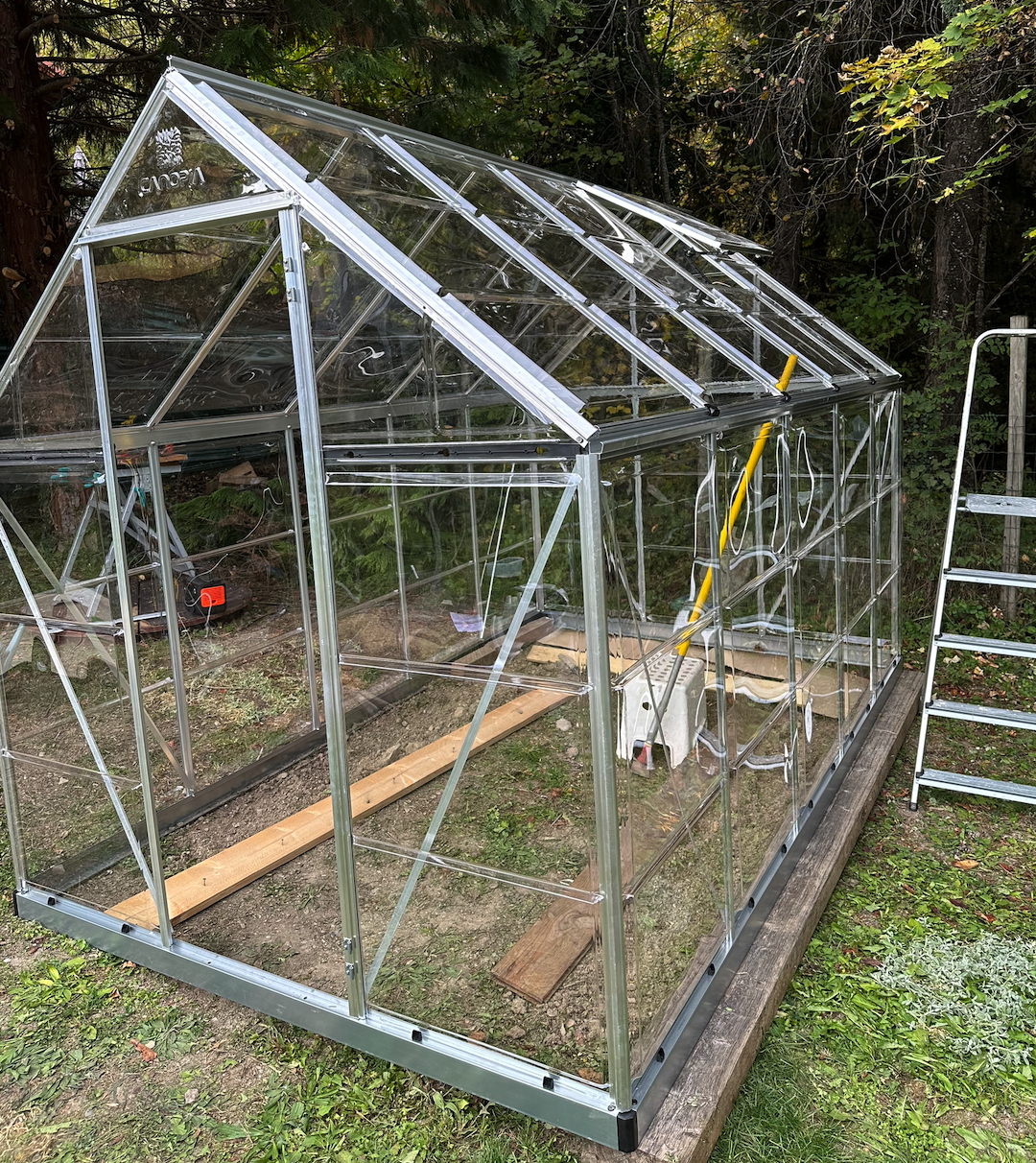 Ma serre Canopia by Palram Harmony 5,7 m² au potager