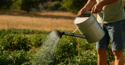 Comment arroser son potager en période de canicule ?