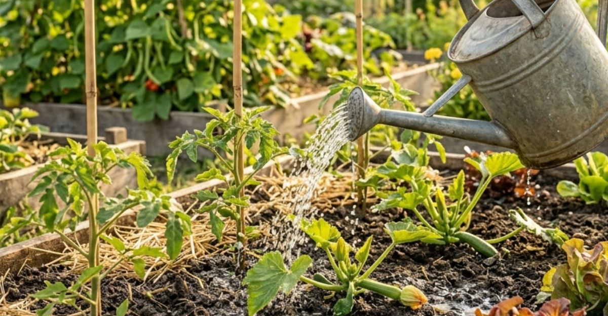 Arroser son potager tous les deux jours : bonne fréquence ou pas assez selon les légumes ?