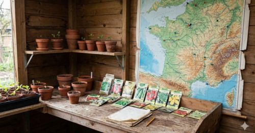 Calendrier des semis 2026 par département