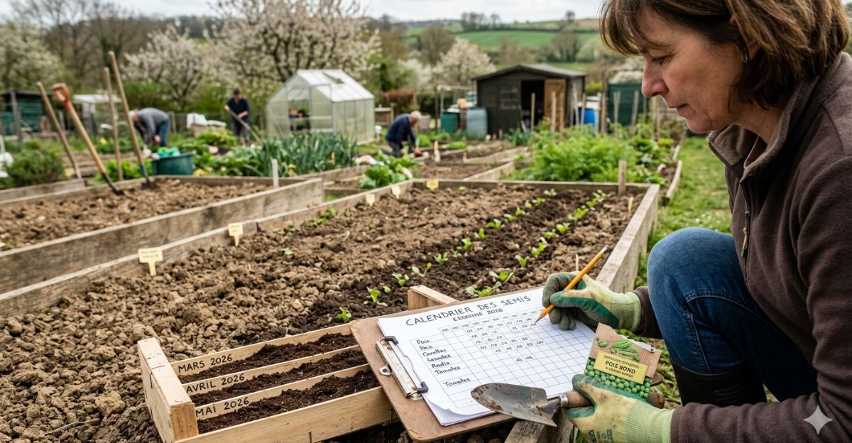 Blog Jardinage : Calendrier des semis dans l'Essonne (91) en 2026 : repères potager entre plateau de Beauce, vallée de l'Essonne et Hurepoix