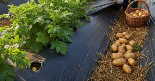 Blog Jardinage : Pommes de terre sous bâche : la méthode facile