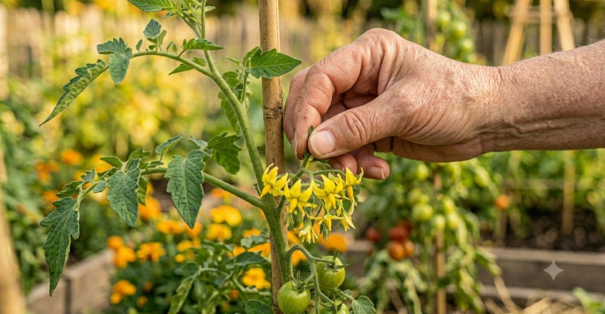 Pincement terminal des tomates : quand et comment stopper la croissance au bon bouquet