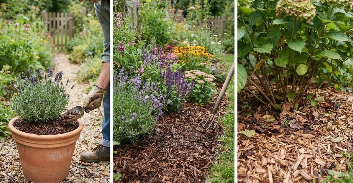 Pailler ses plantes en pot et massifs