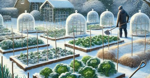 Blog Jardinage : Que faire au potager l'hiver quand il neige ?