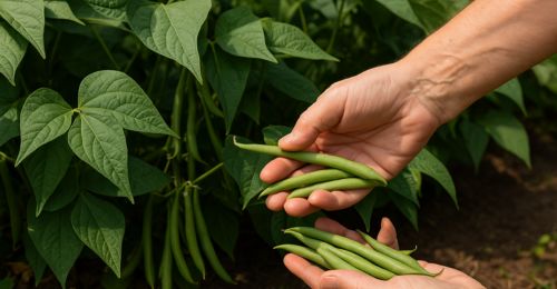 recolte-haricots-verts