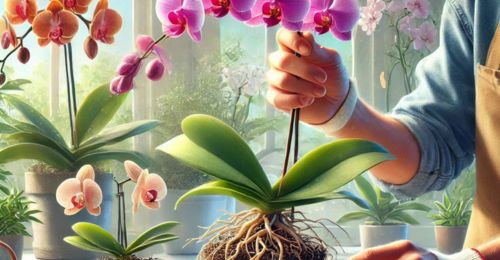 Blog Jardinage : Rempoter une Orchidée